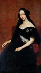 Portrait of the Princess of Joinville - D. Francisca de Braganca